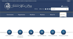 Desktop Screenshot of indianheadpark-il.gov